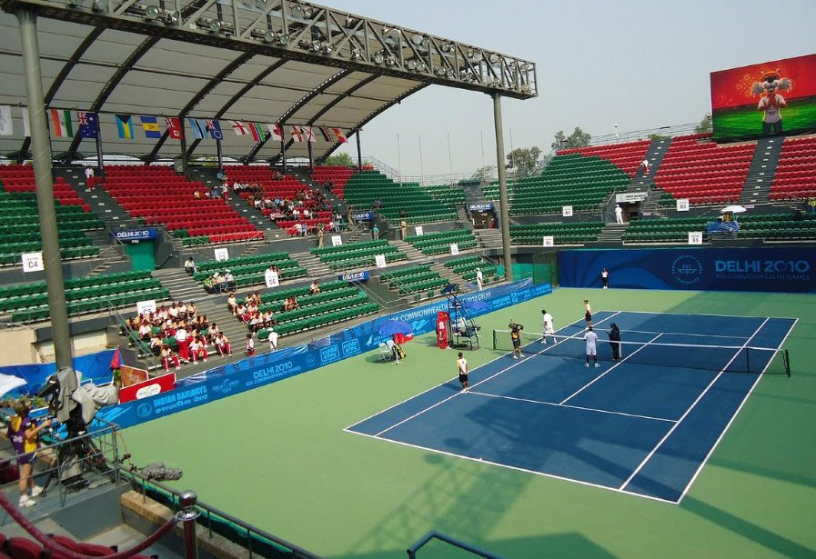 RK Khanna Tennis Stadium (Tennis), New Delhi, Delhi - Vushii.com